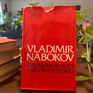 A RUSSIAN BEAUTY AND OTHER STORIES by Vladimir Nabokov HC/DJ/1973 FIRST ED.